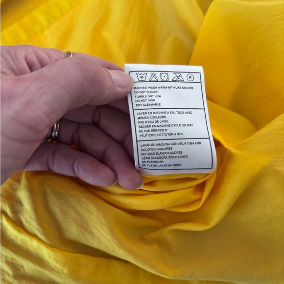 Vintage 90’s Nike Reversible Quarter Zip Windbreaker Jacket Red/Navy/Yellow M - Picture 7 of 15